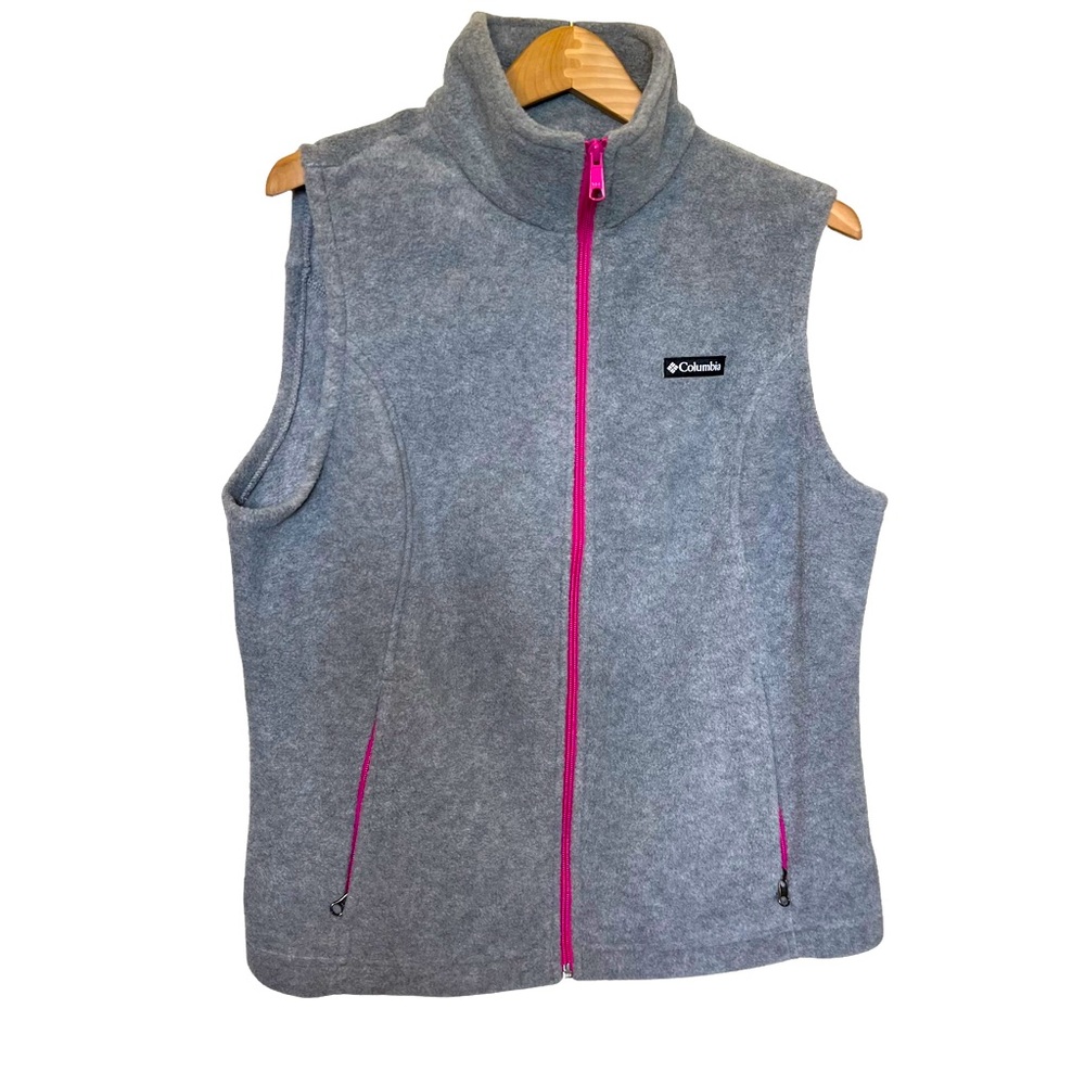 Columbia Womens Size XL Fleece Zip Vest